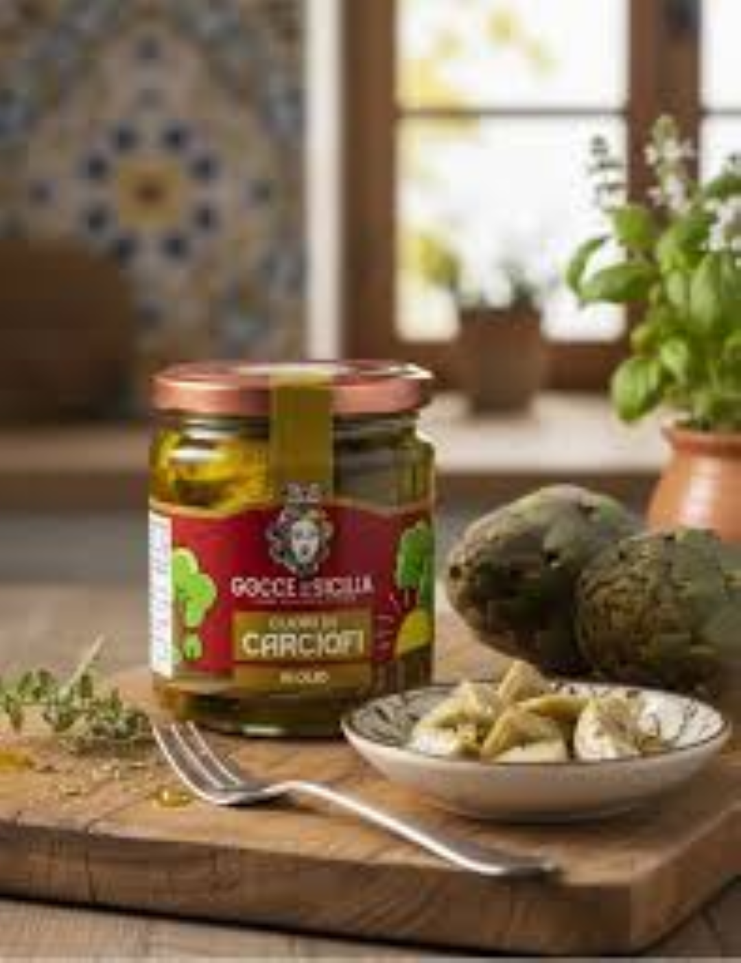 DIVELLA ARTICHOKES WITH SPICE 280G